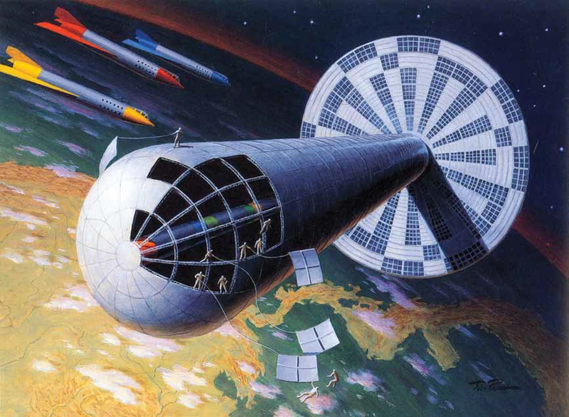 Illustration for article titled A Brief History of Space Travel as Told by the Art That Inspired It